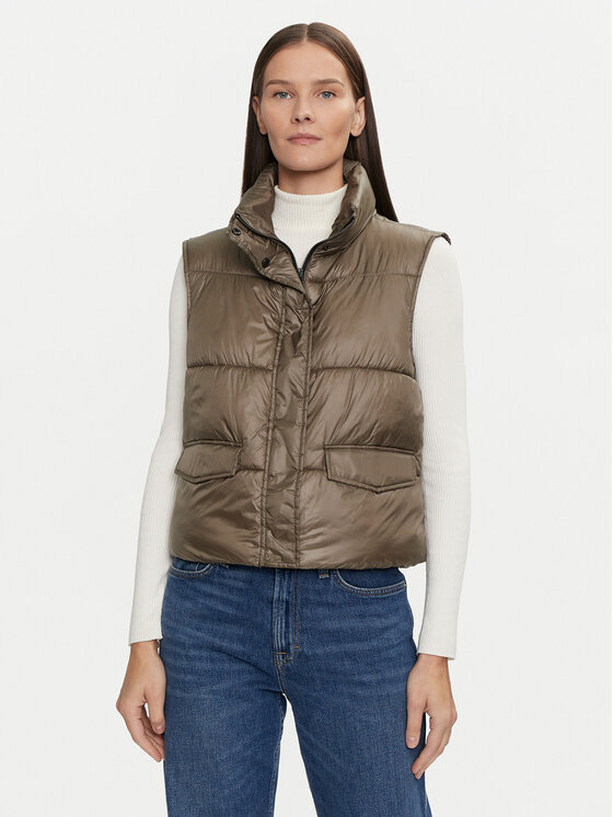 Athlecia Athlecia Vestă Prinsloo W EA243353 Maro Regular Fit