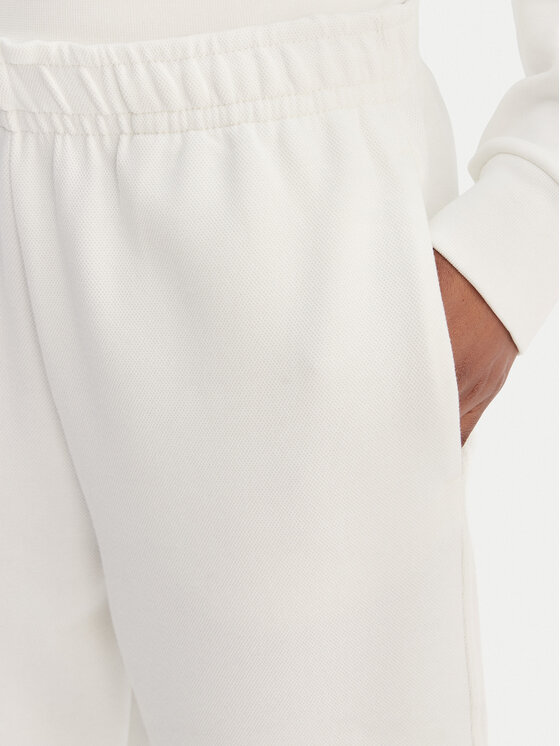 Lacoste Lacoste Spodnji del trenirke XF5244 Écru Regular Fit