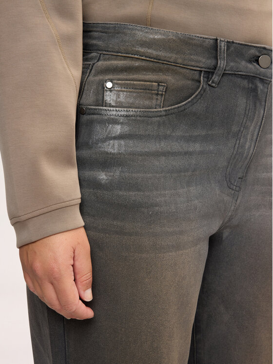 Fiorella Rubino Fiorella Rubino Jeansy P489T005429N013 Szary Regular Fit