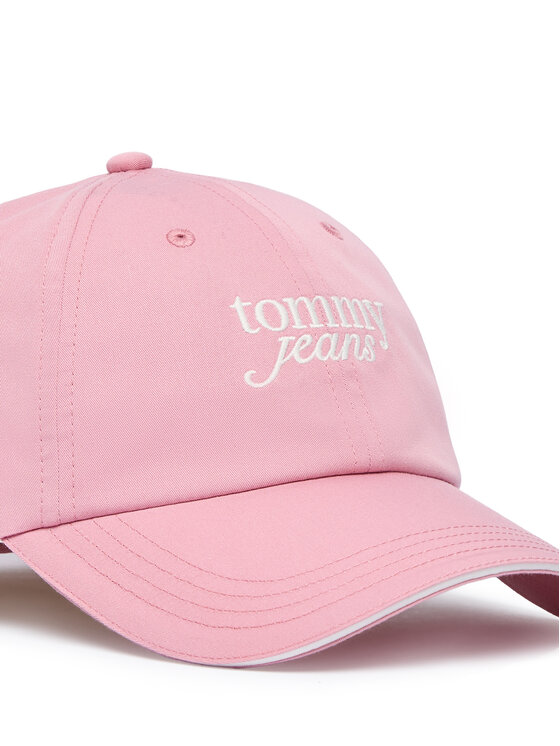 Tommy Jeans Tommy Jeans Șapcă Script AW0AW18973 Roz deschis