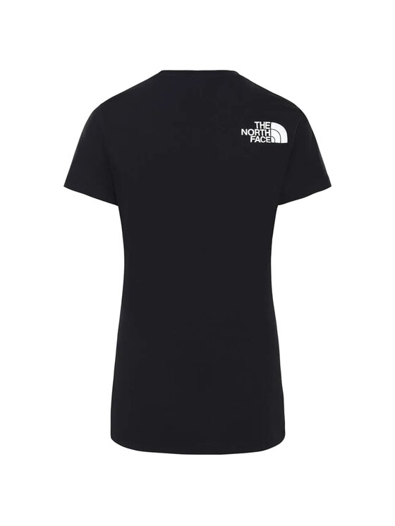 The North Face The North Face T-Shirt The North Face W Half Dome Tee Czarny Slim Fit
