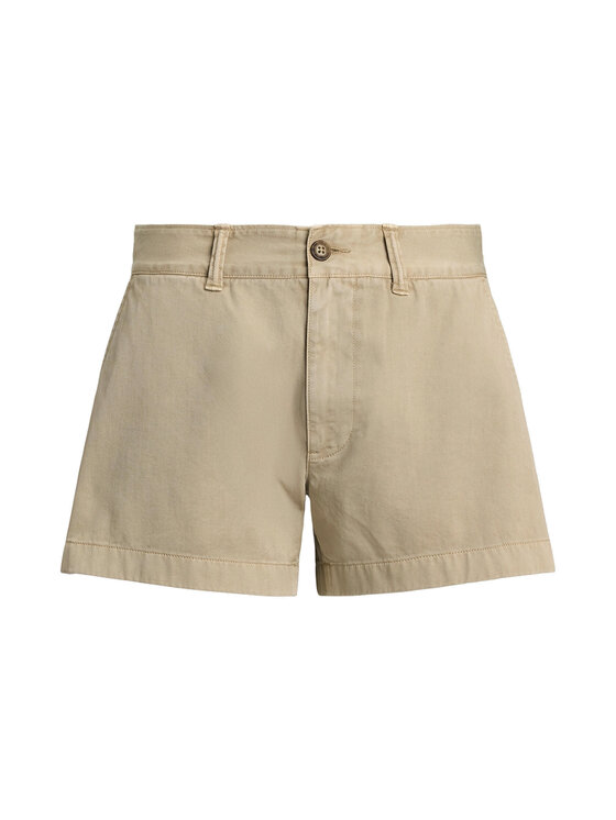 Polo Ralph Lauren Polo Ralph Lauren Šortky z materiálu 211963798001 Béžová Straight Fit