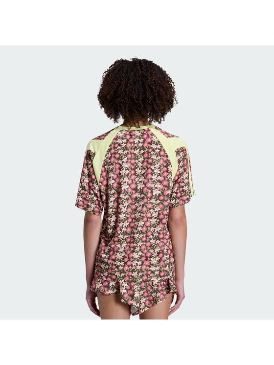 adidas adidas T-shirt Adidas X Farm Rio House Of Tiro KR0240 Rosa Regular Fit