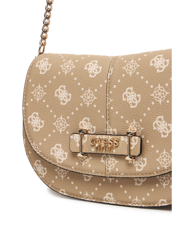 Guess Guess Geantă Carrie Logo HWGP98 98200 Bej