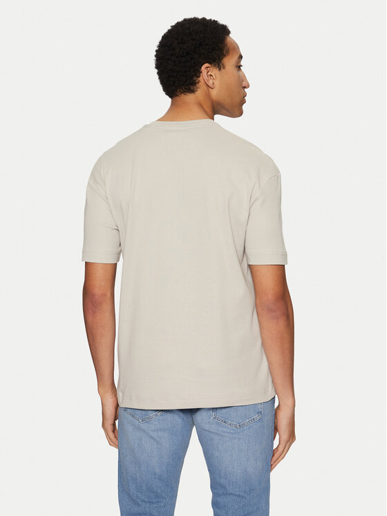 Calvin Klein Calvin Klein Tričko K10K114167 Béžová Slim Fit