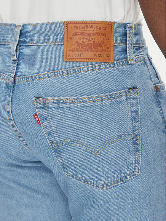 Levi's® Levi's® Blugi 501® 00501-3708 Albastru Straight Fit