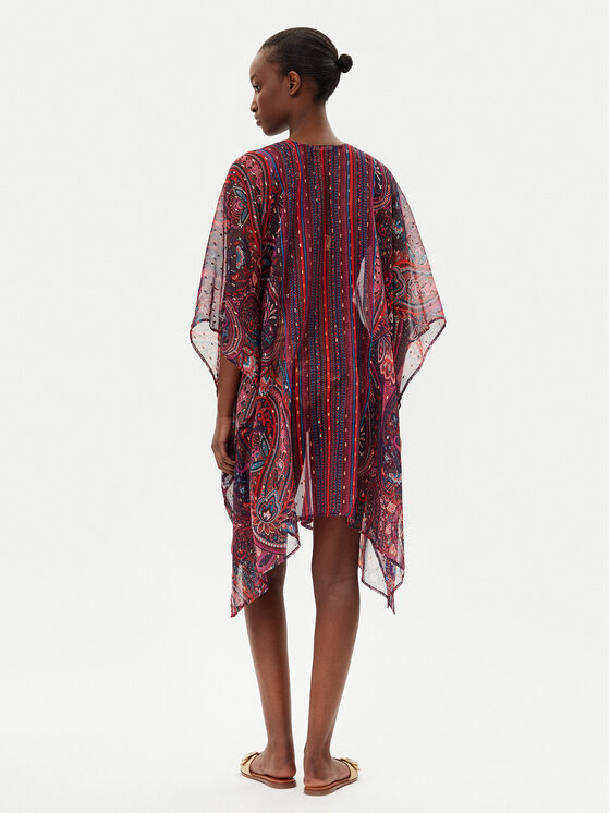 Miraclesuit Miraclesuit Sukienka plażowa Dynasty 6552302 Kolorowy Relaxed Fit