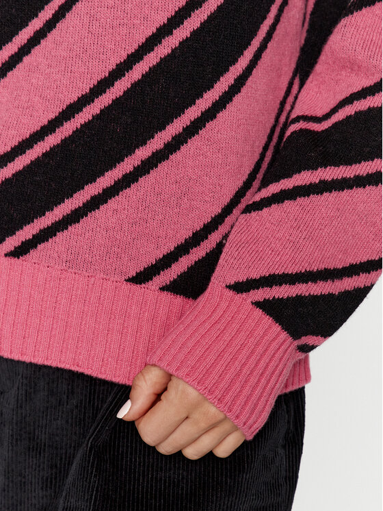 United Colors Of Benetton United Colors Of Benetton Sweter 1144E107C Różowy Regular Fit