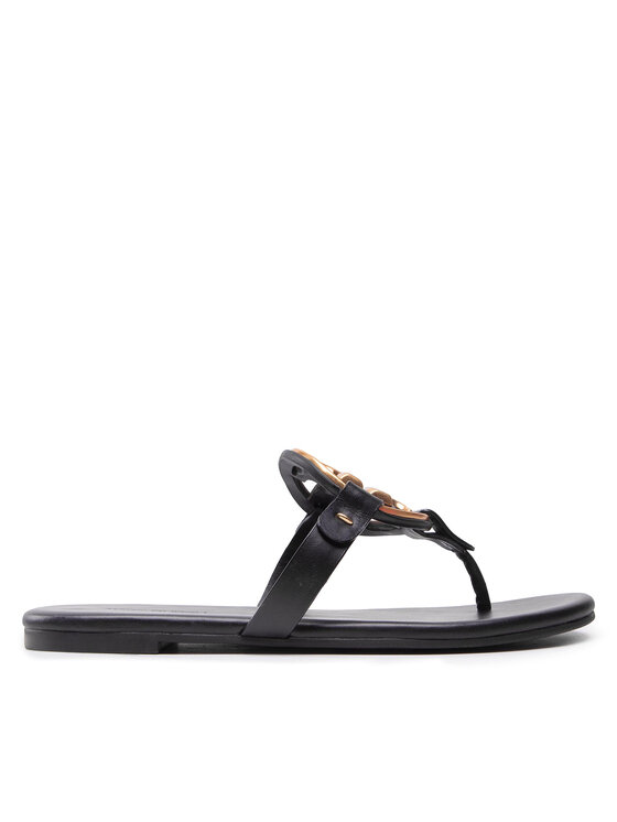 Tory Burch Infradito Metal Miller 136593 Nero, taglia : 35_5