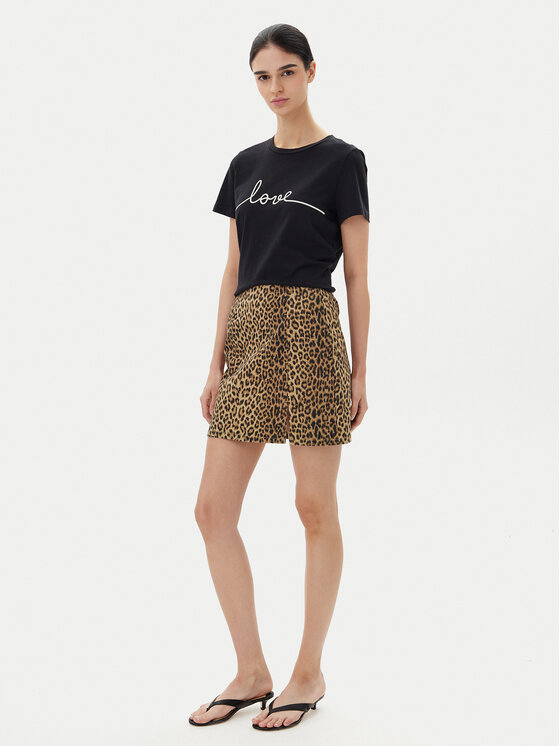 Vero Moda Vero Moda Mini krilo Nelly 10329966 Rjava Slim Fit