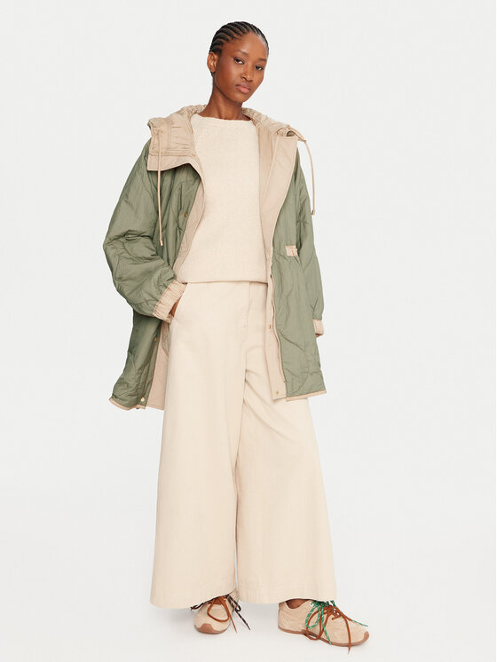 Weekend Max Mara Weekend Max Mara Demisezoninė striukė Alcamo 2525496011 Smėlio Regular Fit