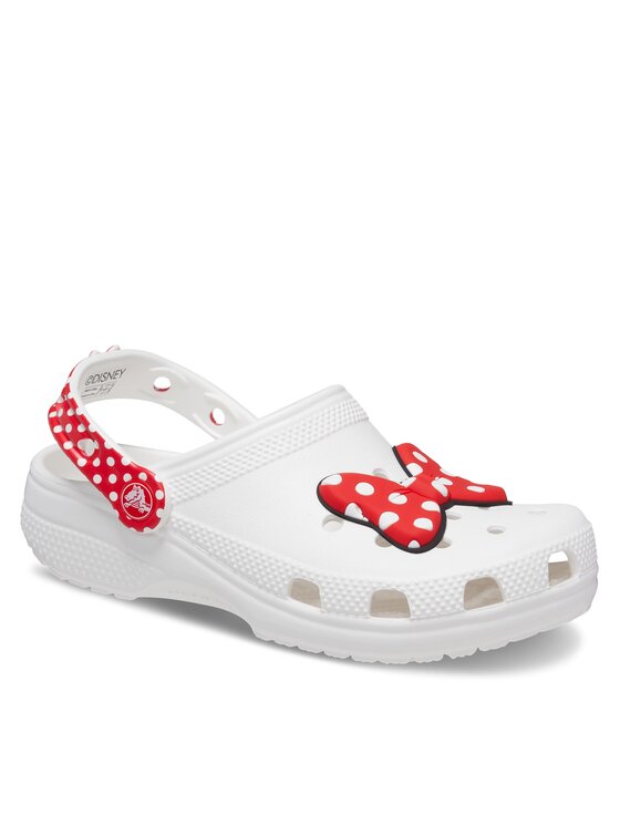 Crocs Crocs Iešļūcenes Classic Disney Minnie Mouse Clog T208710 Balts