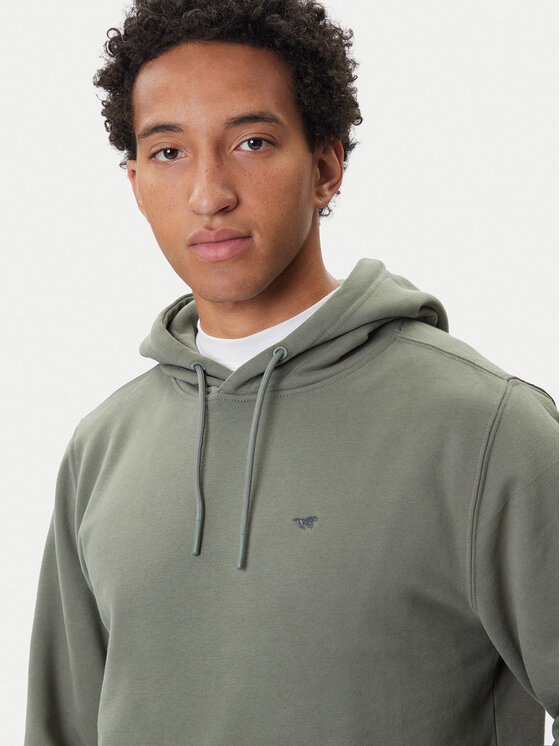 Mustang Mustang Sweatshirt Bronson 1016966 Grün Regular Fit