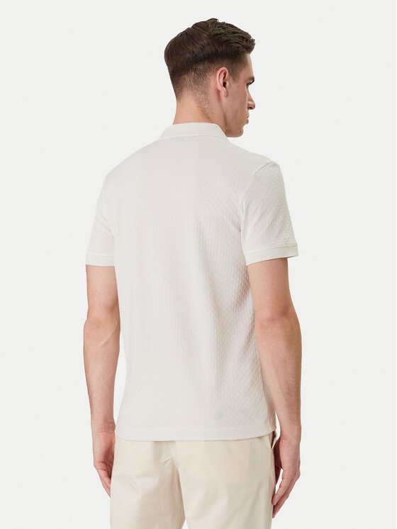 JOOP! JOOP! Pólóing Roni 10100056 30100501 Ekru Regular Fit