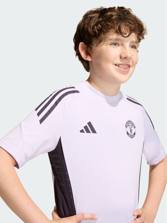 adidas adidas Koszulka techniczna Manchester United Tiro 25 Competition Training Jersey Fioletowy Regular Fit