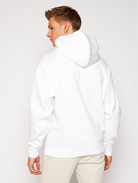 Tommy Jeans Džemperis Tjm Detail DM0DM09784 Balta Relaxed Fit • Modivo.lt