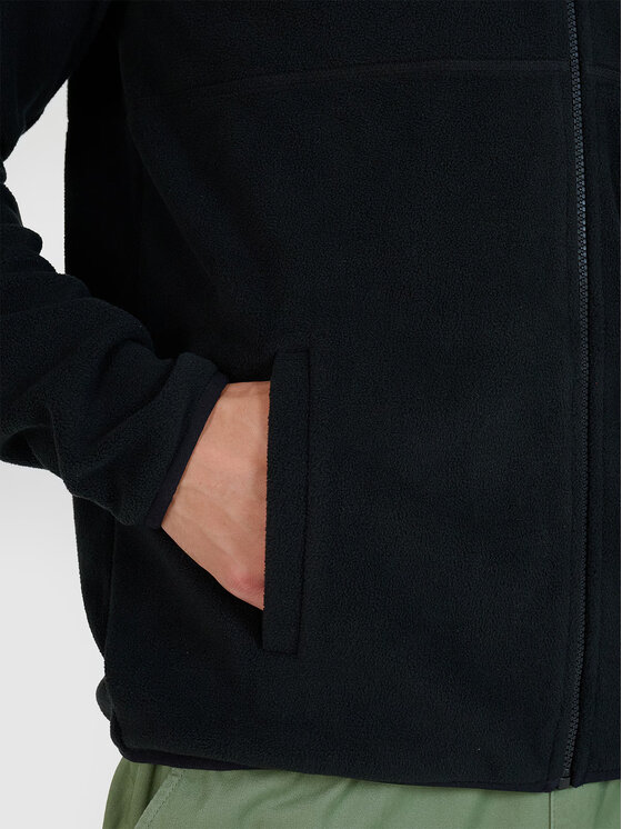 4F 4F Felpa di pile 4FWMM00TFLEM316-20S Nero Regular Fit