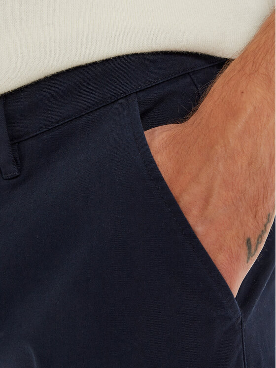 s.Oliver s.Oliver Pantaloni din material 2150222 Bleumarin Regular Fit