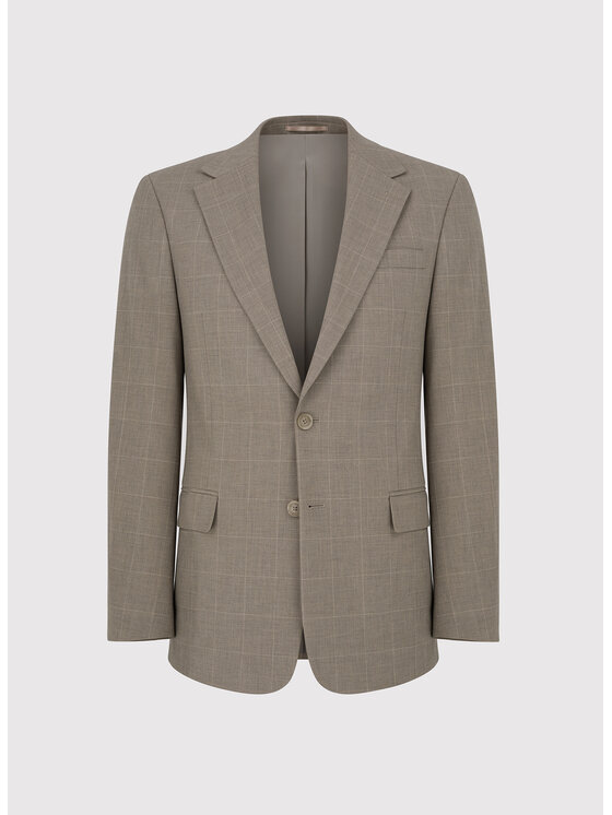 Pako Lorente Pako Lorente Marynarka P26WF-3G-009 Beżowy Slim Fit