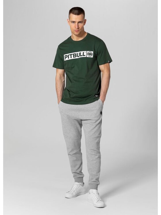 PITBULL PITBULL T-Shirt HILLTOP Zielony Regular Fit