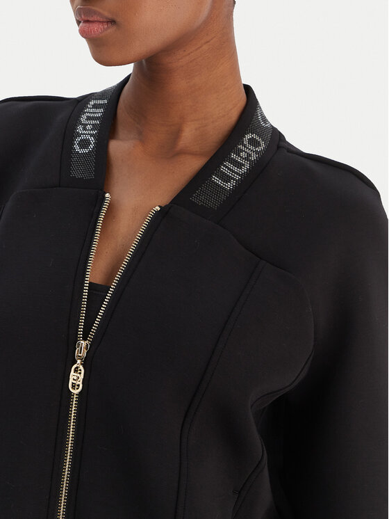 Liu Jo Sport Liu Jo Sport Sweatshirt TF5090 J4616 Schwarz Regular Fit