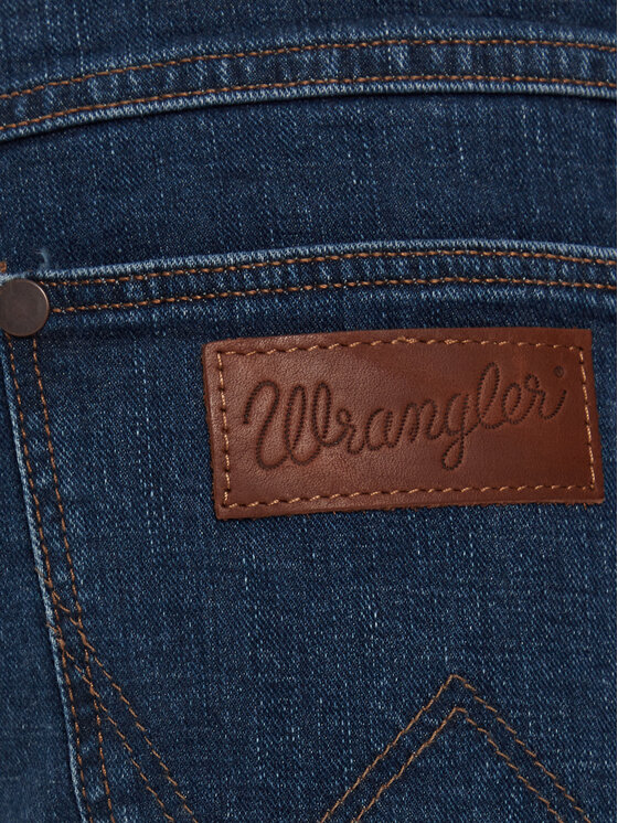 Wrangler Wrangler Džinsai Greensboro 112371010 Mėlyna Straight Fit