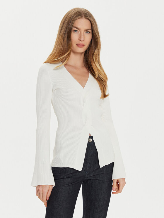 Női Sweater TWINSET, Méret: L, Ekru, 242TT3023