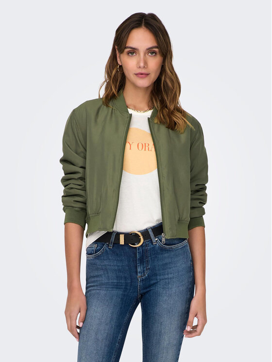 ONLY Bomber Alma 15315820 Zelena Regular Fit