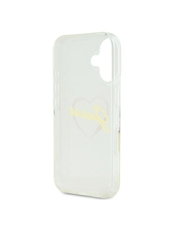 Guess Guess Etui na telefon Apple iPhone 16 Plus Przezroczysty