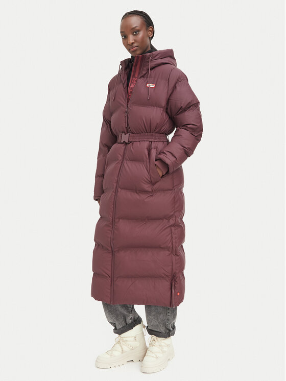 Hunter Hunter Zimska jakna Hutchison HARW0001252 Bordo rdeča Regular Fit