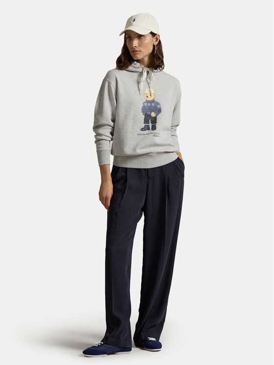 Polo Ralph Lauren Polo Ralph Lauren Mikina 211947964001 Sivá Relaxed Fit
