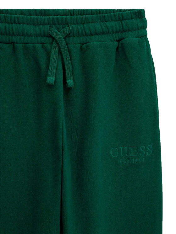 Guess Guess Melegítő alsó L5YQ19 KAV34 Sötétzöld Regular Fit