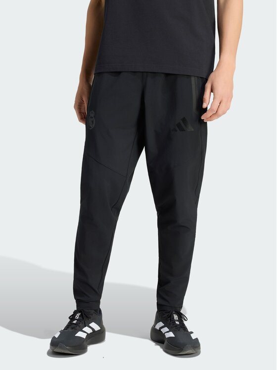 adidas adidas Spodnie materiałowe 161737 Czarny Regular Fit