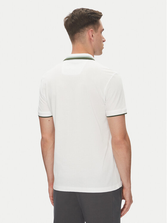 BOSS BOSS Polo majica Paddy Ap Heritage 50538101 Bela Regular Fit