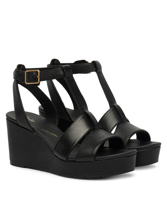 Clarks Clarks Sandały Sabina Hope 26186102 Czarny