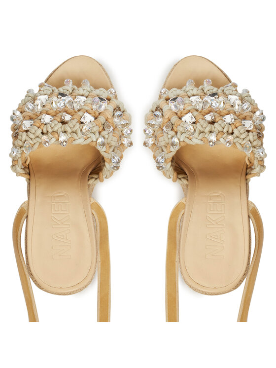 Naked Wolfe Naked Wolfe Espadrilles Peony Bēšs