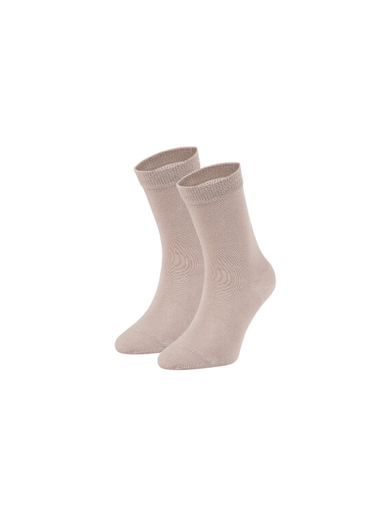 Zooksy Zooksy Skarpety Wysokie Dziecięce Basic Beżowy
