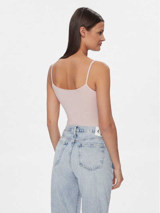 Calvin Klein Jeans Calvin Klein Jeans Body Monologo J20J223421 Różowy Slim Fit