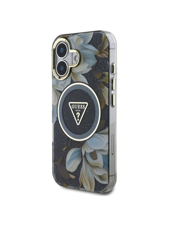 Guess Guess Etui na telefon Apple iPhone 16 Czarny