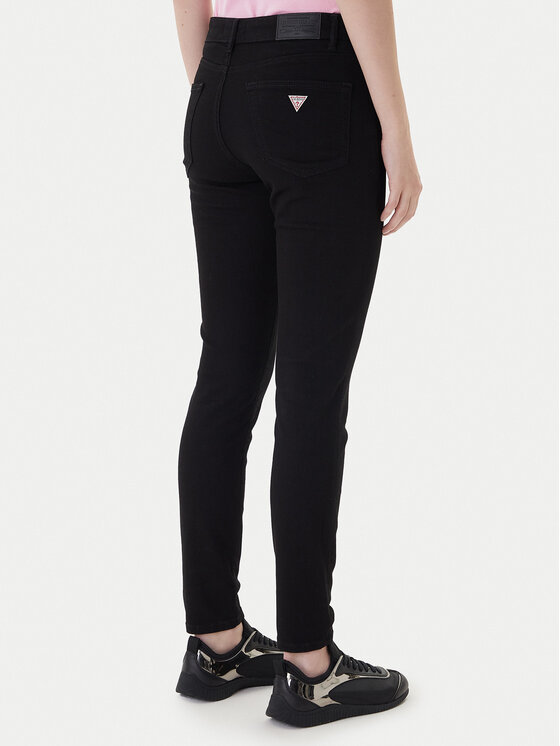Guess Jeans Guess Jeans Džínsy W4YA92 D5DL1 Čierna Skinny Fit