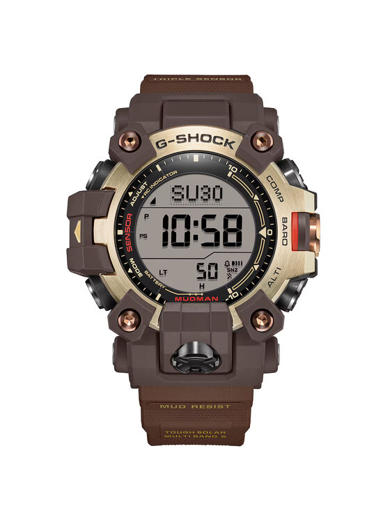 Casio Casio Zegarek GW-9500MH-5ER Brązowy