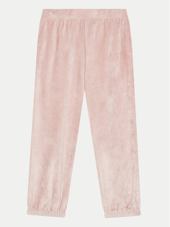 United Colors Of Benetton United Colors Of Benetton Spodnji del trenirke 37JBGF04B Roza Relaxed Fit
