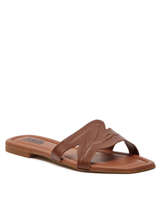 KARL LAGERFELD KARL LAGERFELD Natikače KL85408 Smeđa