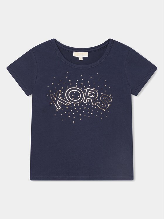 MICHAEL KORS KIDS MICHAEL KORS KIDS T-Shirt R15194 Granatowy Regular Fit