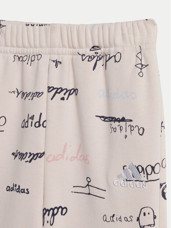 adidas adidas Dres Brand Love IV7056 Różowy Loose Fit