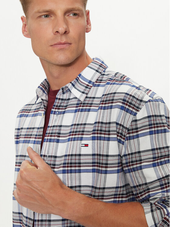 Tommy Jeans Tommy Jeans Koszula DM0DM19648 Beżowy Regular Fit