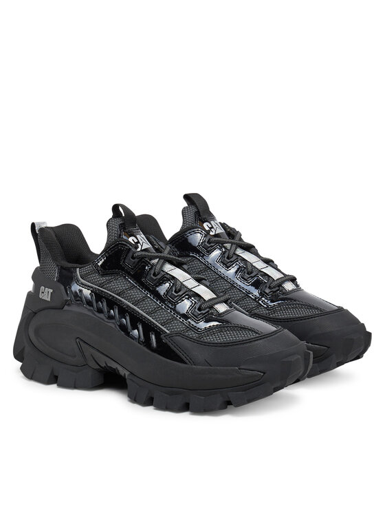 CATerpillar CATerpillar Laisvalaikio batai Intruder Max Lace Chrometallic P726284 Juoda