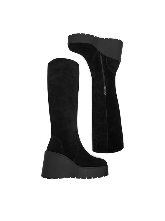 Badura Badura Μπότες C-JANE-HY60195-15 Μαύρο