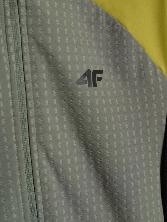 4F 4F Kurtka przejściowa INBETWEEN TRAIL Khaki Regular Fit