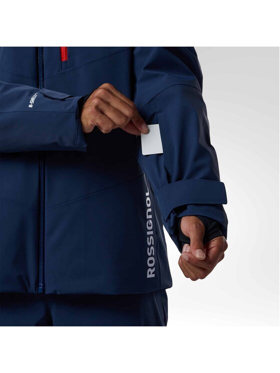 Rossignol Rossignol Kurtka narciarska M 4Ws Blackside Insulated Jack Granatowy Regular Fit